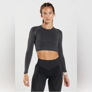 GYMSHARK APEX SEAMLESS CROP TOP